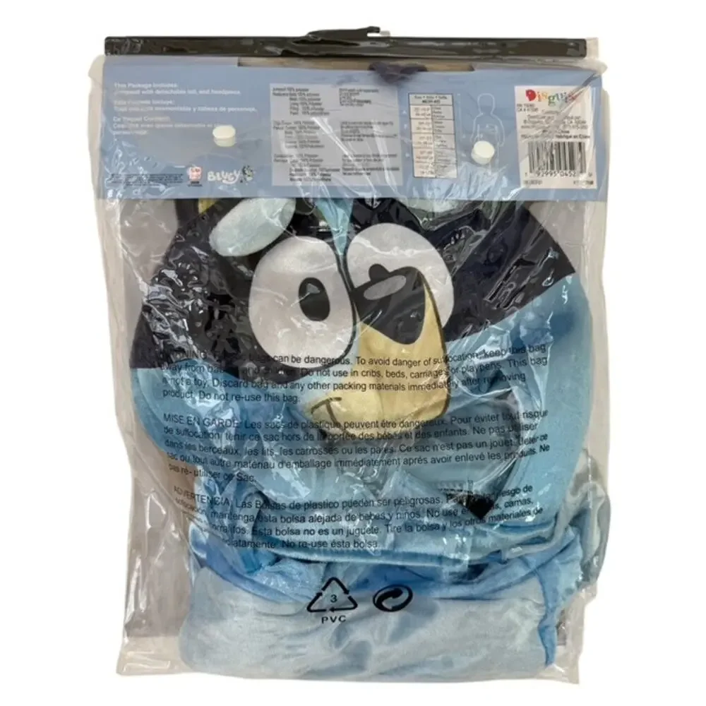 Disguise Bluey Toddler Costume - Size Medium 3t-4t